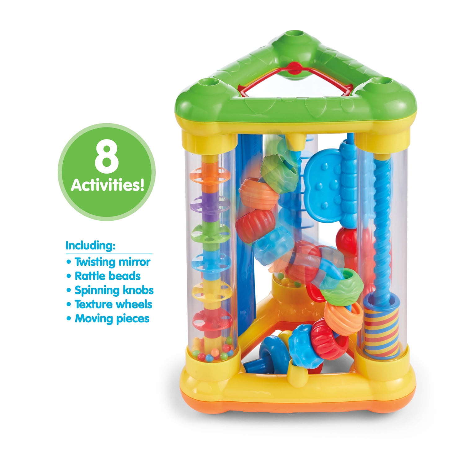 Kidoozie Activity Triangle, Development Learning Toy for Infants and Toddlers ages 9-24 months