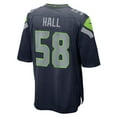 thumbnail image 3 of Men's Nike Derick Hall  College Navy Seattle Seahawks  Game Jersey, 3 of 6