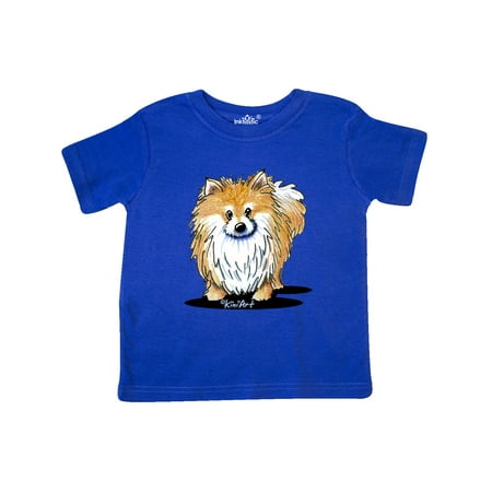 

Inktastic Pomeranian Caricature Gift Toddler Boy or Toddler Girl T-Shirt
