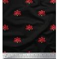 thumbnail image 1 of Soimoi Poly Georgette Fabric Artistic Floral Decor Fabric Printed Yard 42 Inch Wide, 1 of 5