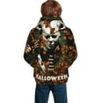 thumbnail image 3 of Michael Myers Teen Boys Girls Hoodies 3D Printed Hooded Sweatshirts for Kids Long Sleeve Casual Unisex Pullovers with Pockets, 3 of 8