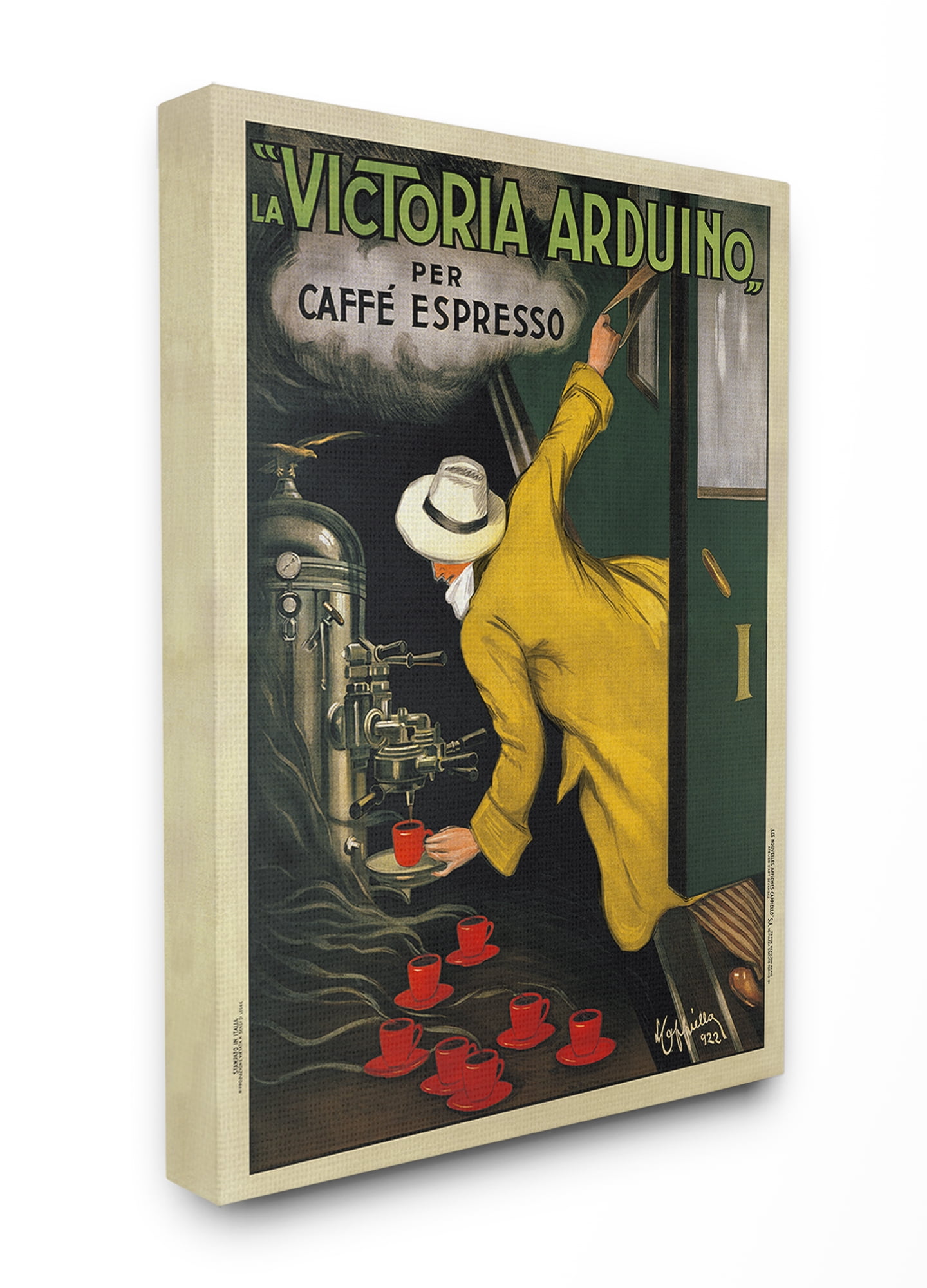 La /"Victoria Arduino/" Per Caffe Espresso Vintage Poster