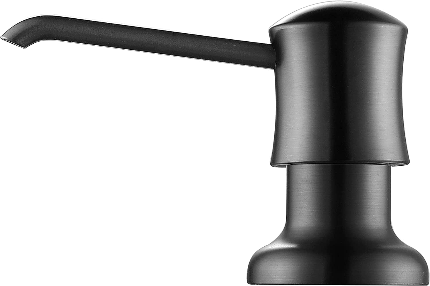 Soap Dispenser for Kitchen Sink (Gun Black), Builtin and Refillfrom