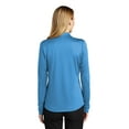 thumbnail image 2 of Port Authority Ladies Silk Touch Performance Long Sleeve Polo. L540LS, 2 of 4