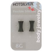 8 Gauge Black Silicon Plug