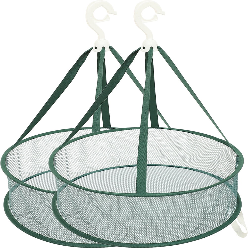 2pcs Foldable Hanging Mesh Dryer Sweater Drying Rack SingleLayer Flat