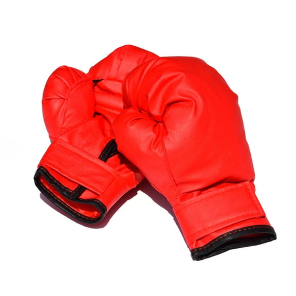 LIFKOME PU Boxing Gloves for Protecting Hands with Breathable Design and Punch Mitts Included