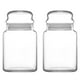 thumbnail image 1 of Juego de 2 Recipientes de Vidrio LAV Contenedores Cristal Almacenamiento Cocina 890ml, 1 of 5