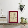thumbnail image 5 of Encyclopediae II -Framed Print w/glass-Cherry Red, 5 of 7