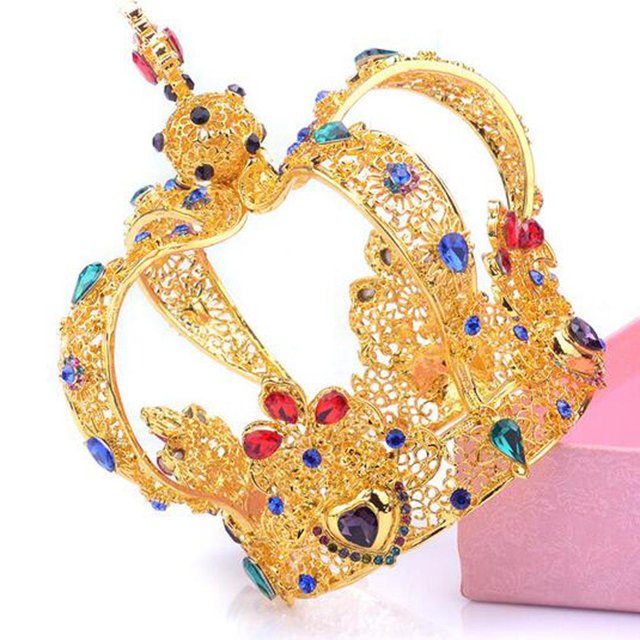 Diadema de Accesorio de cabellero de Mujeres Niñas para de Cosplay de Carnaval BLESIY Corona nupcial
