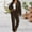 🔥 Coffee, variant on Sentmoon Airport Outfits for Women 2025 Sweat Shirt Womens Clothes Trendy Fashion Women Long Sleeve And Long Pants Casual 2PC Sets With Pockets Fall and Winter for Cold Weather and Everyday Wear