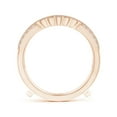 thumbnail image 2 of ANGARA Natural 0.07 Ct. Diamond Fashion Ring in 14K Rose Gold for Women (Ring Size: 5.5), 2 of 11
