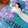 thumbnail image 4 of Castle Fairy 7-Piece Basketball Full Bedding Comforter Set, 4 of 8