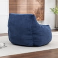 thumbnail image 3 of Jopath Giant Bean Bag Chair for Adults Teens,Oversized Corduroy Bean Bag Chairs Lazy Sofa Couch Chairs with Soft Memory Foam Filler for Living Room,Bedroom,Dark Blue, 3 of 8