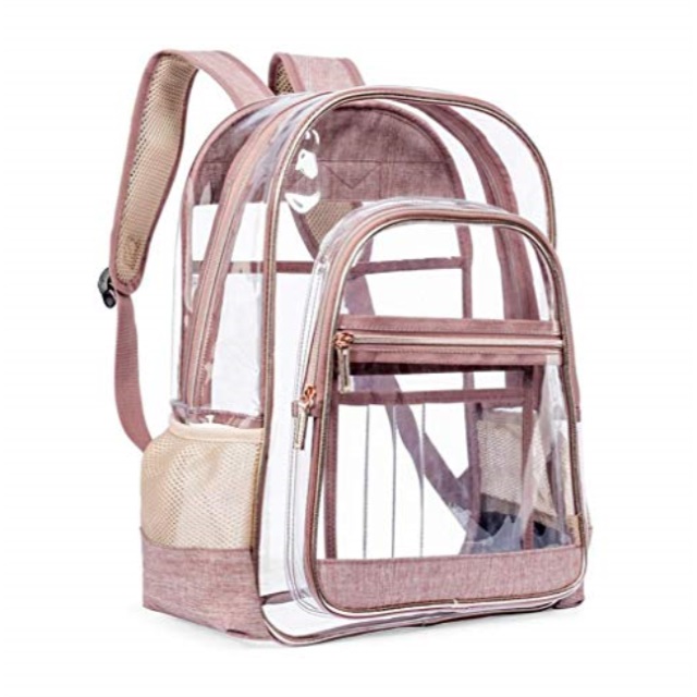 clear stadium approved backpack