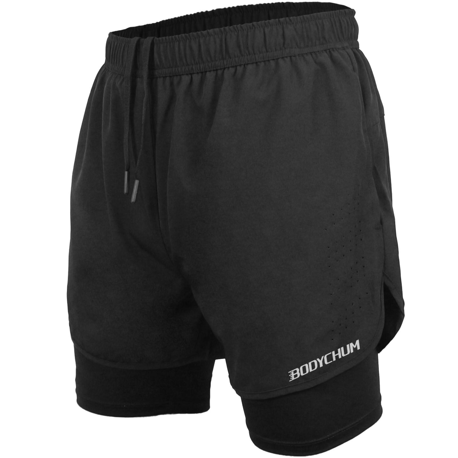Bodychum 23.6" Men's Athletic Hiking Shorts Quick Dry Workout Shorts
