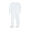 thumbnail image 3 of NOLDARES Casual Fall Winter Clothes Baby Boy Long Sleeve Romper Jumpsuit Playsuit One Piece Outfit(White,18-24 Months), 3 of 9