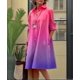 thumbnail image 5 of Vestido Zhyaj estilo boho maxi rosa 2025 primavera-verano para mujer, 5 of 6