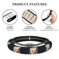 thumbnail image 5 of Yiaed Casino Poker Chips Steering Wheel Cover,Universal 15 Inch Anti Slip Steering Wheel Protector Car Accessories Interior for Auto Truck SUV, 5 of 5