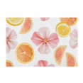 thumbnail image 7 of Yayeee Bath Rug for Bathroom Floor Non Slip Rectangle Fluffy Soft Absorbent Mat, 16"x24", Floral Orange, 7 of 7