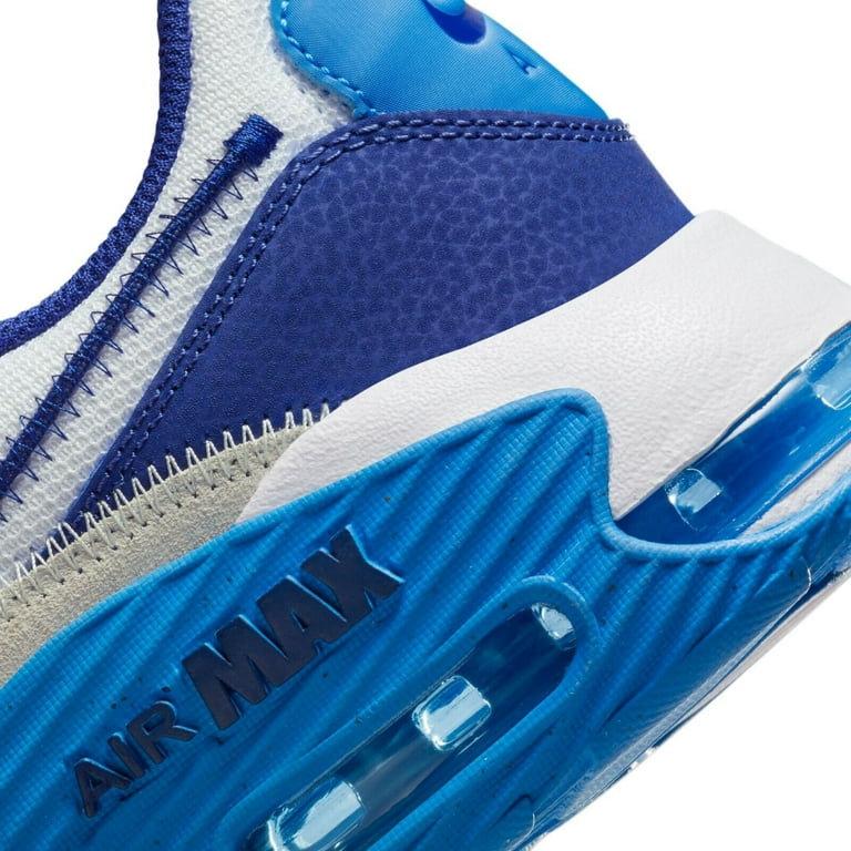 Men's Nike Air Max Excee White/Deep Royal Blue (DZ0795 100)
