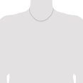 thumbnail image 2 of Diamond2Deal 925 Sterling Silver 1.8 mm Solid Rope Chain Necklace for Women 16", 2 of 7
