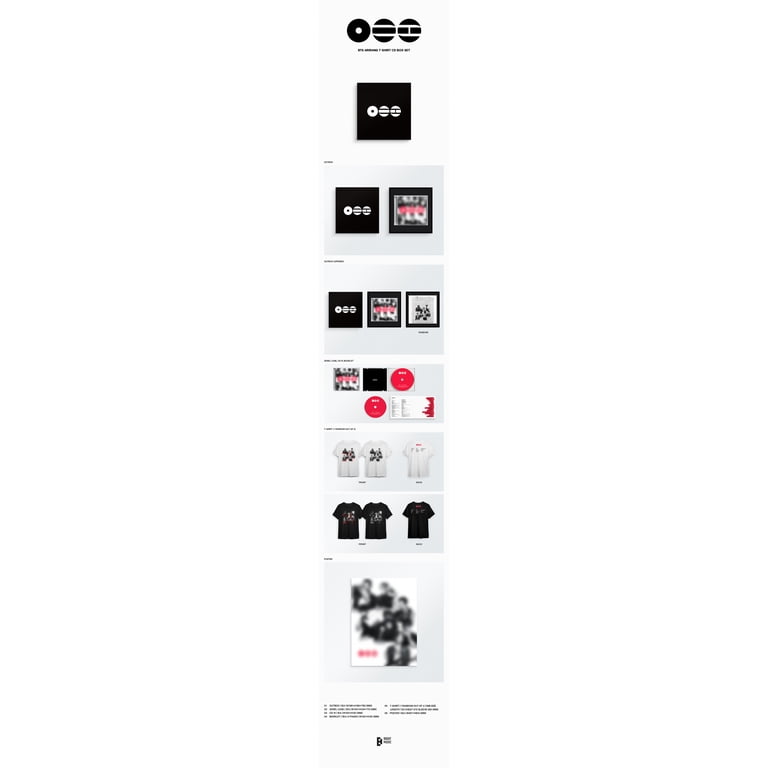 BTS - ARIRANG 5th Album T-SHIRT CD BOX SET - Walmart.com