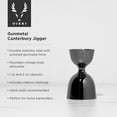 thumbnail image 3 of Viski Warren Canterbury Jigger, Gunmetal, 3 of 8