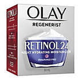 Olay® Regenerist 1.7 Oz. Retinol 24 Fragrance Free Night Face Moisturizer&penetrates Deep Into Skin’s Surface Layers