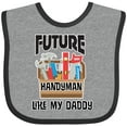 thumbnail image 3 of Inktastic Future Handyman Like Daddy Boys Baby Bib, 3 of 4