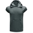 thumbnail image 3 of Camisetas Deportivas Playeras Deportivas Para Hombre, Moda De Verano, Deportes De Ocio, Color Sólido, Con Capucha, Sin Mangas, Chaleco Superior, 3 of 6