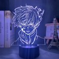 thumbnail image 3 of Anime My Hero Academia 3D LED luz nocturna para decoración de dormitorio regalo de cumpleaños My Hero Academia lámpara 3D brillar Electrónica, 3 of 5
