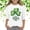 C-White355, variant on JIAYUE Kids Boys Girls Shirts St Patricks Day Tops Cartoon Short Sleeve Crew Neck Pull-On Classic Fit T Shirt For Kids Breathable Seasonal Layered