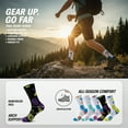 thumbnail image 7 of VEGCOO 5 Pairs Men's Basketball Socks Mid-Crew Cushioned Athletic Socks with Non-Slip Grip, Moisture-Wicking & Breathable Design for Sports, Gym, Daily Wear (US 7-12), 7 of 7