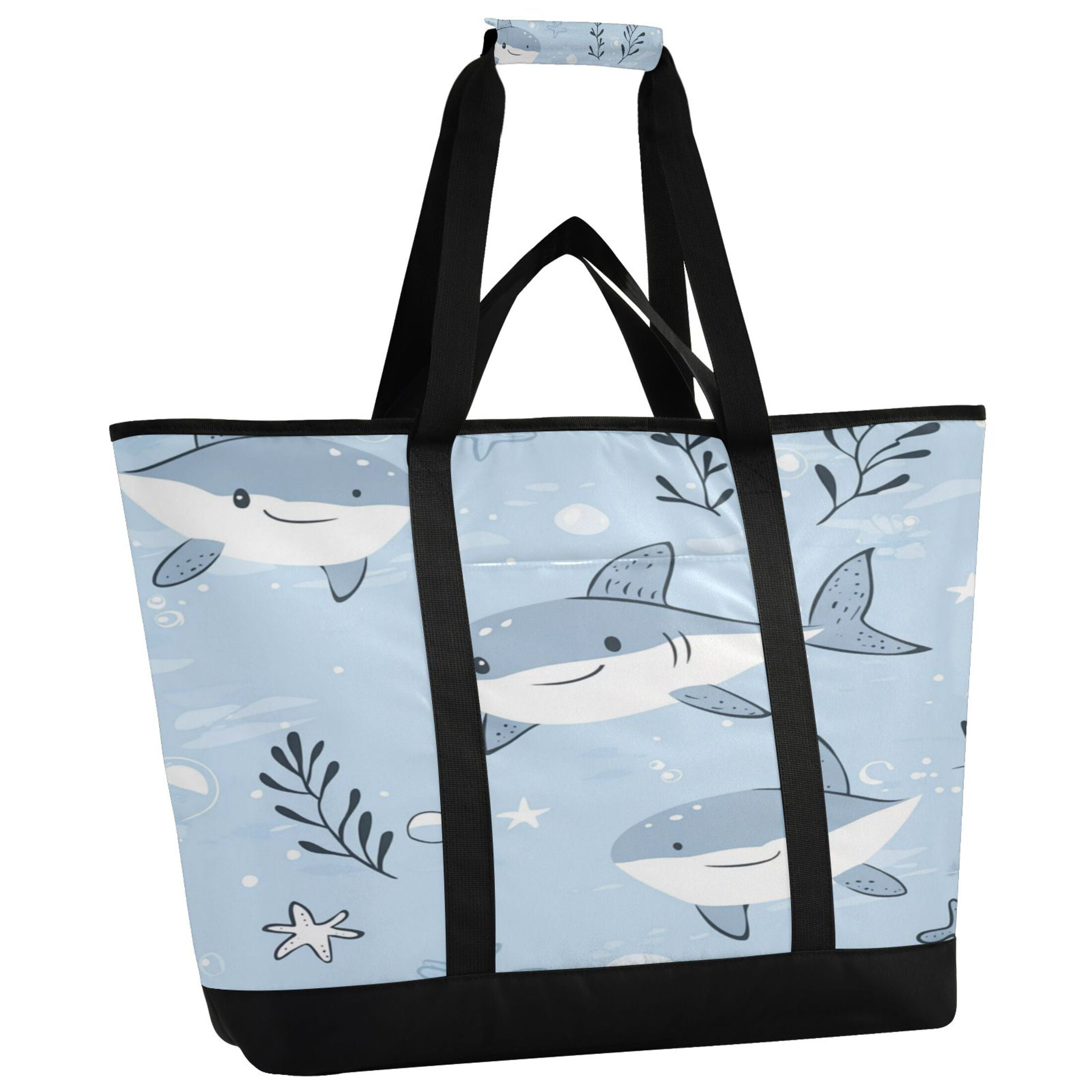 Large Hand-held Ice Pack Picnic Bag Insulation and Refrigeration Suitable for Shopping Picnics and Camping Super Cute Fish