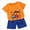 A6-Orange, variant on Gibobby Toddler Boys Summer Outfit Sets Casual Soft Cartoon Short Sleeve Kids Summer Clothes T Shirts and Shorts Dailywear 1 To 6 Years(2-3 Years,Orange)