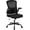 Black, variant on Office Desk Chair with High Back Mesh - Ergonomic Computer Chair for Home, Gaming & Work, Adjustable Height, Flip-Up Armrests & Lumbar Support, Comfy Swivel Seat(Black Net)
