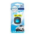 thumbnail image 1 of Febreze Car Air Freshener, Odor-Fighting Automotive Vent Clip, Linen & Sky Scent, 1ct, 1 of 12