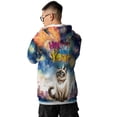 thumbnail image 5 of Happy New Year with Siamese Fireworks Holiday Xmas Winter 2025 All Over Print 3D Hoodie Unisex Merch Hoodies Cat Lover Kitten Owner Gifts - 00025, 5 of 6