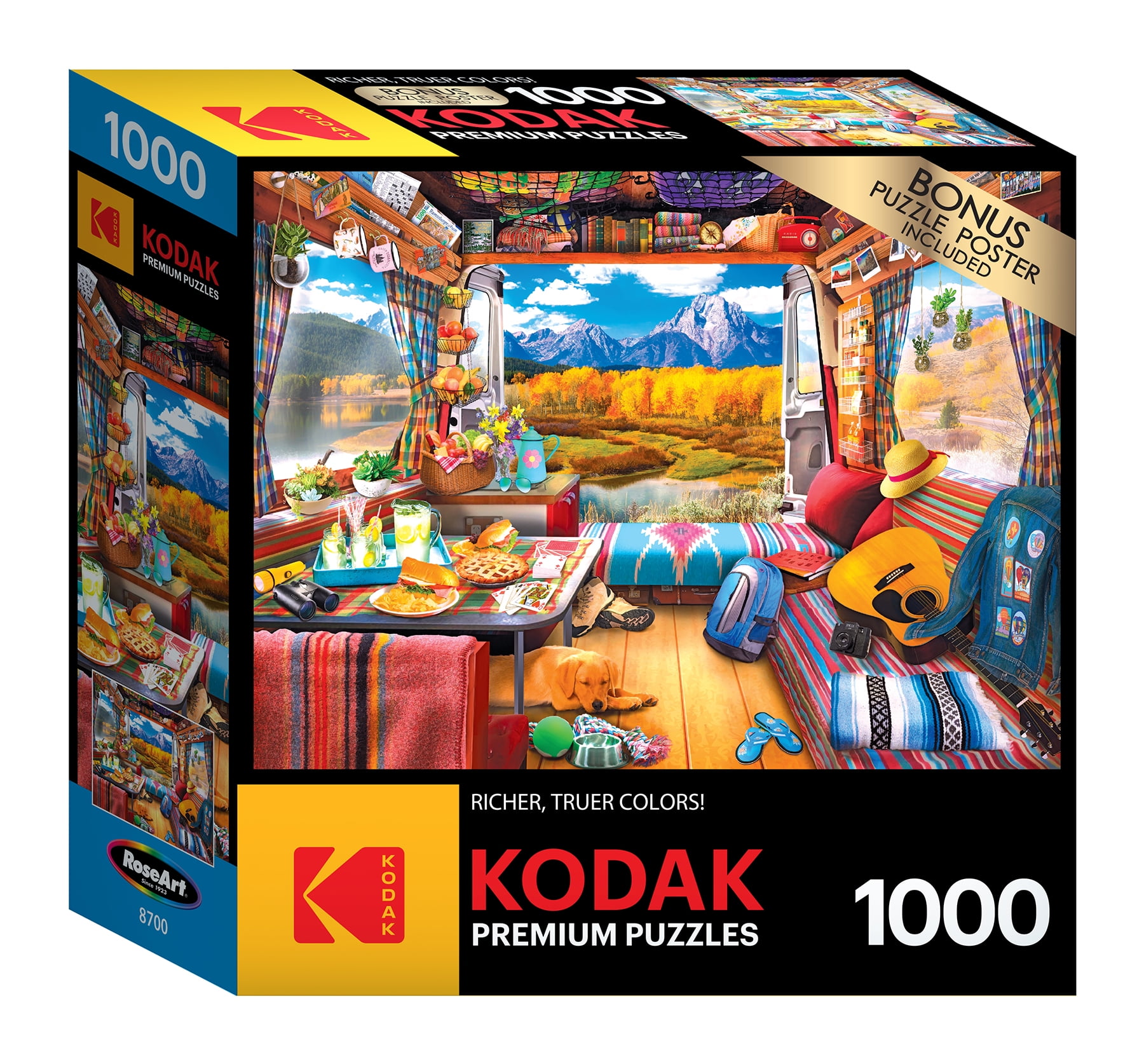 Cra-Z-Art Kodak 1000-Piece Van Life Grand Tetons Jigsaw Puzzle