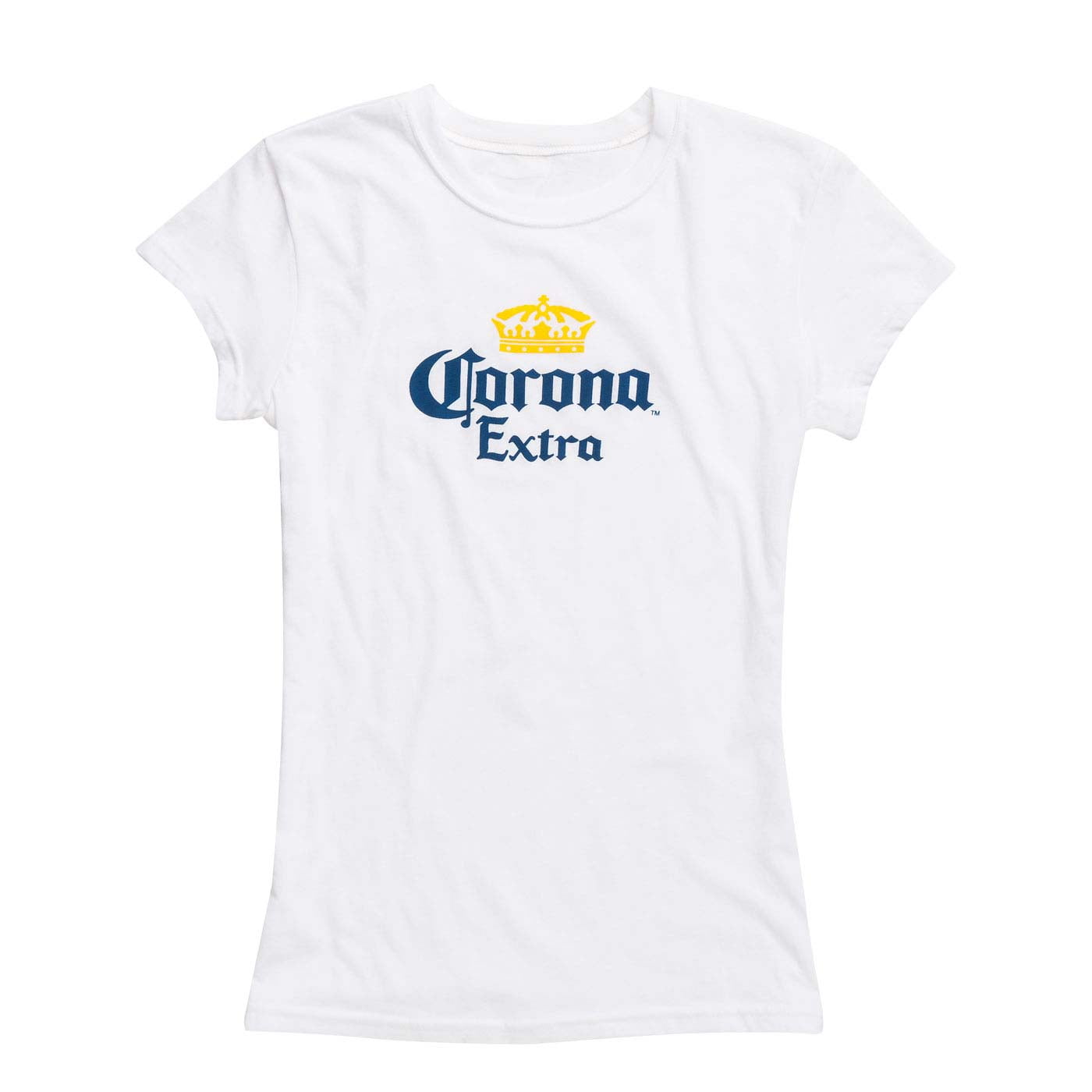 Corona Extra Soccer Ball Logo Tshirt White