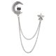 thumbnail image 5 of 2 piezas Trajes para hombre Broche Pin Collar Pin Broche Insignia Cadena Jinwen Broche de trajes, 5 of 5