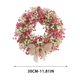 thumbnail image 3 of Corona de flores artificiales para colgar en la puerta principal – Letrero de bienvenida primaveral para decoración del hogar, bodas y fiestas., 3 of 6