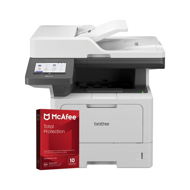 MULTIFUNCIONAL BROTHER MFCL5915DW MONOCROMATICO + LICENCIA DIGITAL MCAFEE