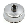 thumbnail image 1 of Unique Bargains 13mm Square Socket 15 Flutes 73mm Inside Diameter Cap-Type Car Oil Filter Wrench, 1 of 2