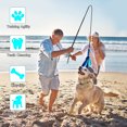 thumbnail image 2 of Graflsoa Extendable Dog Training Wand with Durable Nylon Rope, Comfortable Foam Handle, Suitable for All Dog Sizes, Portable for Indoor & Outdoor Use, Gray, 2 of 6