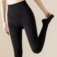 thumbnail image 4 of Leggings Thermiques Doublés d'Hiver pour Femmes, Couche de Base Thermique pour Temps Froid, Confort Extensible, 4 of 5