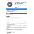 thumbnail image 2 of Front Brake Rotor - Compatible with 2001 - 2005 Mazda Miata - Dynamic Friction, 2 of 2