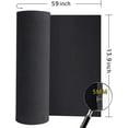 thumbnail image 4 of Rollo de Hojas de Espuma Negra, Hoja de Espuma EVA Grande Premium para Cosplay, 13,9" x 59", 5 mm de Grosor, Densidad 86 kg/m3 para Disfraces de Cosplay, Manualidades, Proyectos de Bricolaje por MEARC, 4 of 4