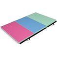 thumbnail image 4 of Gymax 4'x6'x2'' Portable Tri-fold PU Gymnastic Mat Exercise Aerobics Gym Fitness, 4 of 8